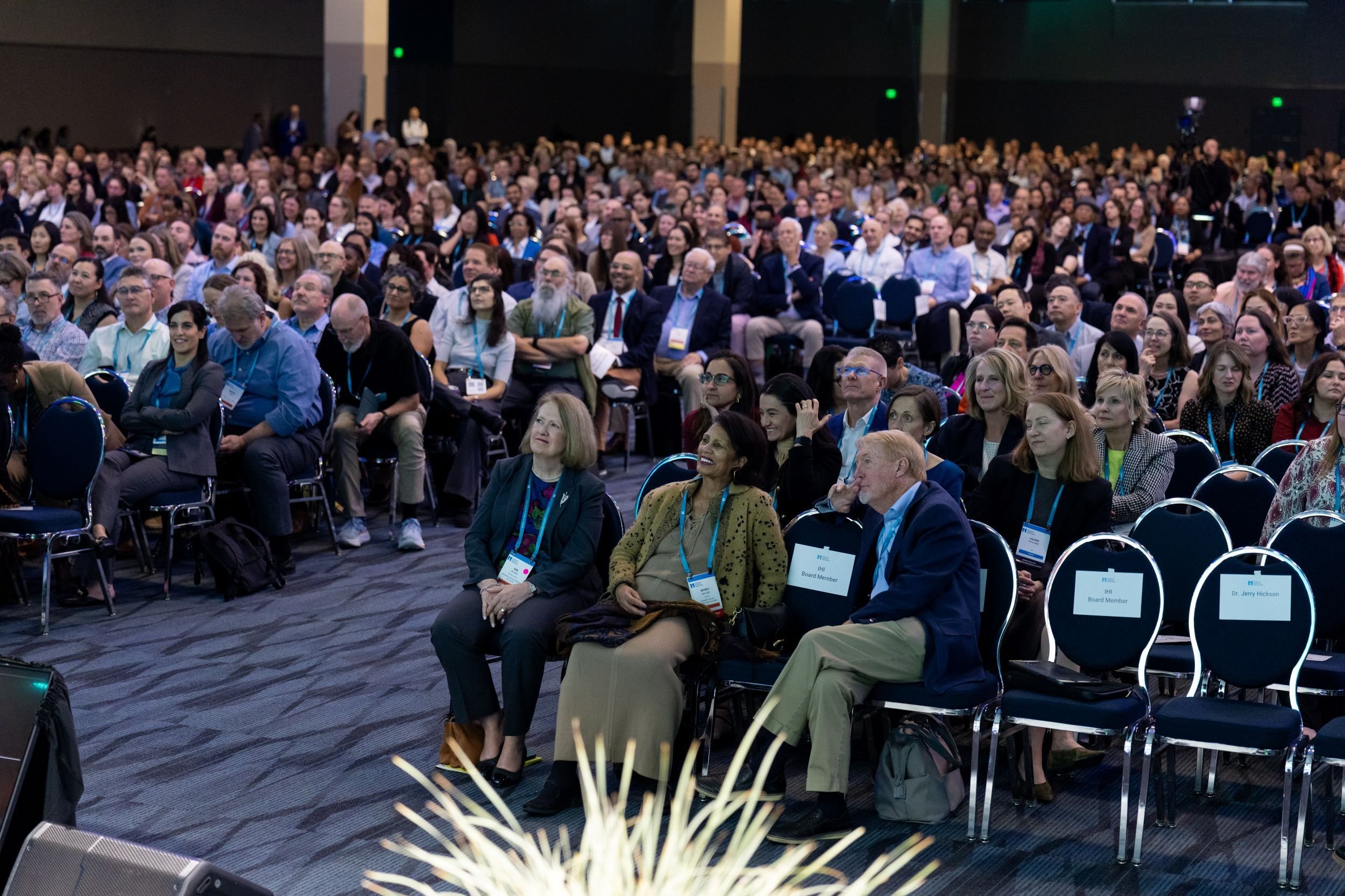 Forum 2025 attendees watching keynote