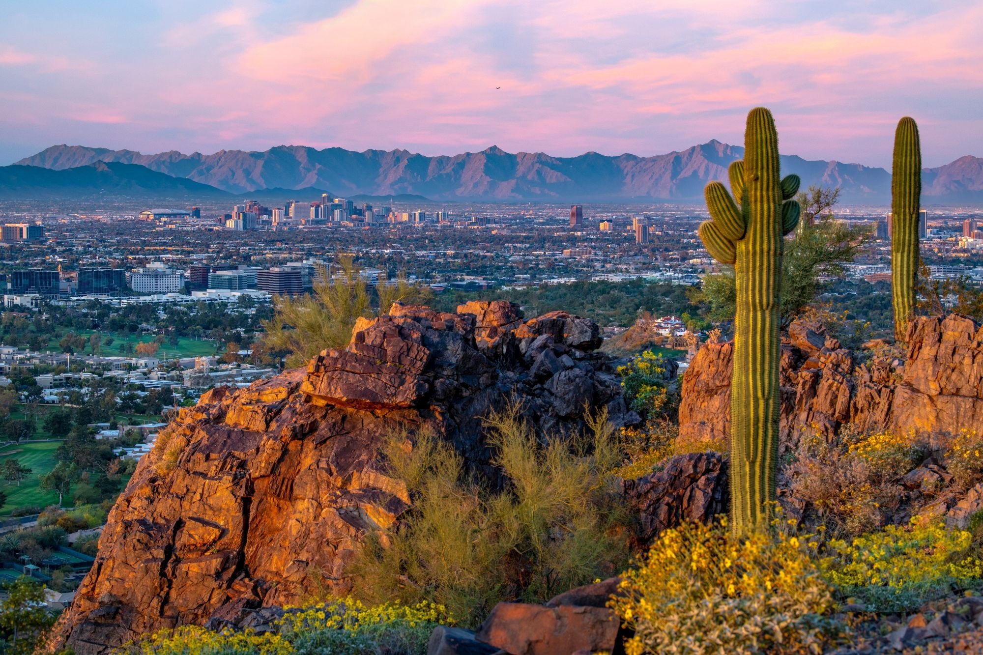 Sunrise from Piestewa Peak Resized Small